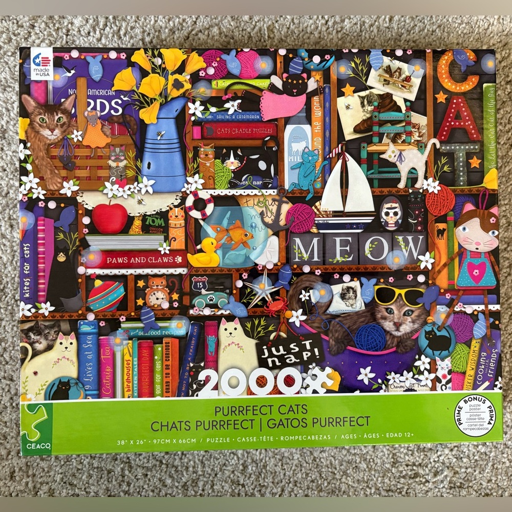Colorful Cat Puzzle